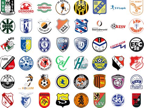 alle voetbalclubs van nederland